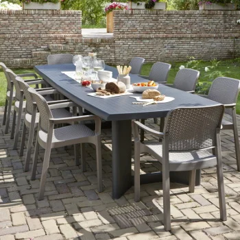 Allibert baštenska stolica Samanna, kapućino-1 Allibert baštenska stolica Samanna, kapućino-1